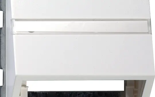 GIRA 087003 Data Cover System 55 title block | pure white shiny