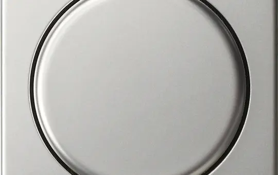 GIRA 0650600 Rotary Dimmer Cover System 55 standard | stainless steel
