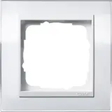 GIRA 0211723 Cover frame Event pure white 1-fold | clearly white