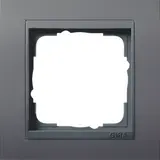 GIRA 021108 Cover frame Event anthracite 1-fold | anthracite