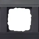 GIRA 021308 Cover Frame Event Anthracite 3-fold | anthracite