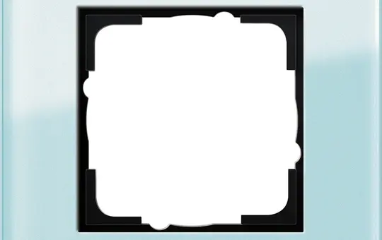 GIRA 021118 Cover Frame Esprit 1-fold | glass mint