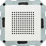GIRA 228227 Haut-parleur pour système radio encastré System 55 blanc pur satiné