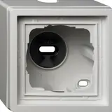 GIRA 0061112 Boîtier en saillie Système Surface célibataire | blanc pur brillant