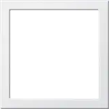 GIRA 264803 Mounting Frame System 55 standard | pure white shiny