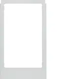 BERKER 13206424 Cadre design pour ELCOM.TOUCH Vidéo, carré | alu laqué mat