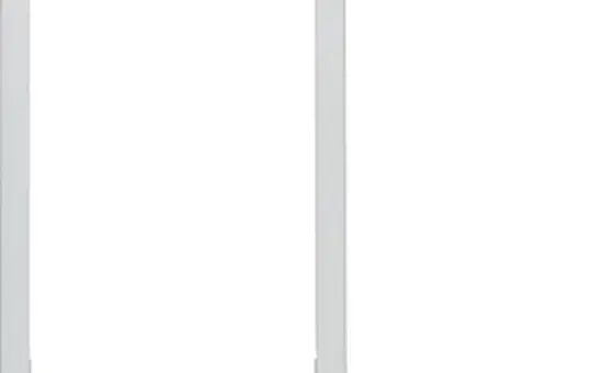 BERKER 13206424 Cadre design pour ELCOM.TOUCH Vidéo, carré | alu laqué mat