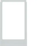 BERKER 13206414 Cadre design pour ELCOM.TOUCH Vidéo, carré | verre alu