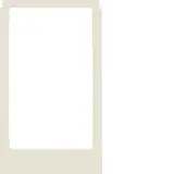 BERKER 13206099 Cadre design pour ELCOM.TOUCH Vidéo, carré | blanc mat