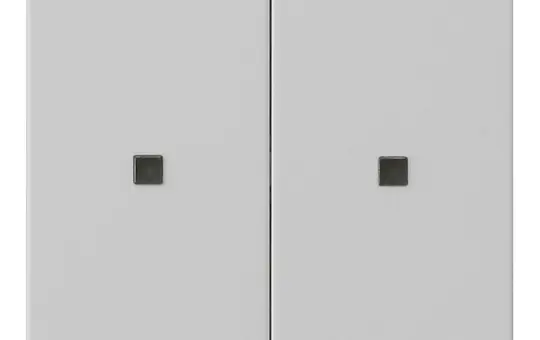 GIRA 5369015 Control Cover S3000 System 55 2-fold | gray matt