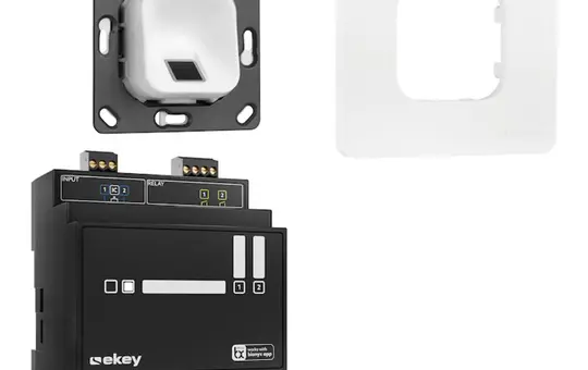 EKEY 203701 Fingerprint Set xLine flush-mounted | white