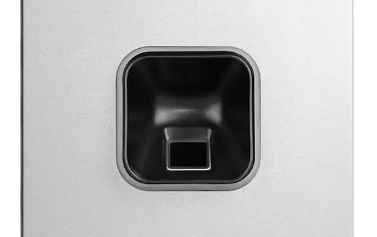 EKEY 204707 Fingerprint Set sLine for Siedle Vario | silver metallic