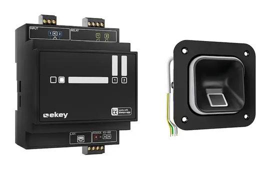 EKEY 204752 Fingerprint Set sLine standard | black
