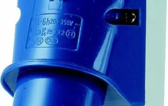 MENNEKES 332 Wall Device Plug 16A, 3-pin, 230V