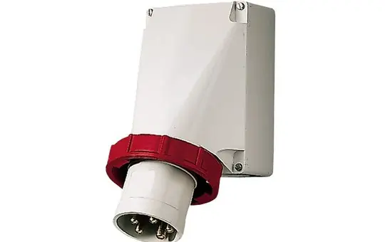 MENNEKES 361 Wall Device Plug 63A, 5-pin, 400V