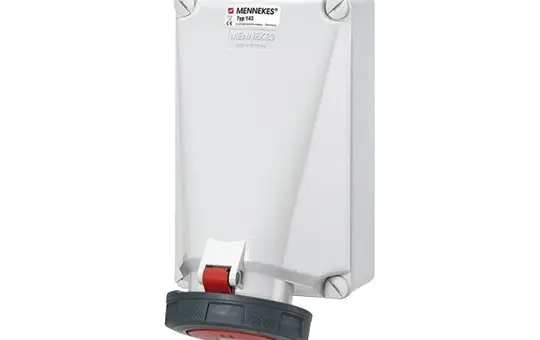 MENNEKES 139 Wall socket X-CONTACT 125A, 4-pin, 400V