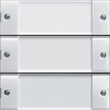 GIRA 5333100 eNet wall transmitter 3-fold, with labeling field | pure white