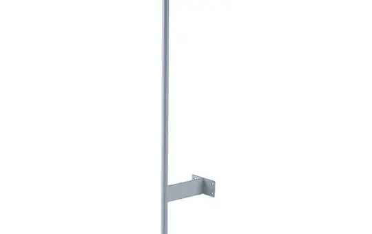 WAREMA 632085 Pied de fixation mural pour les capteurs de vent et de lumière | 1 m