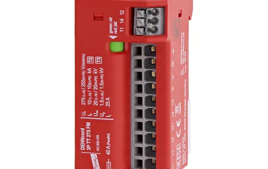 DEHN 900439 Surge Arrester Type 2+3 DEHNcord 3-phase