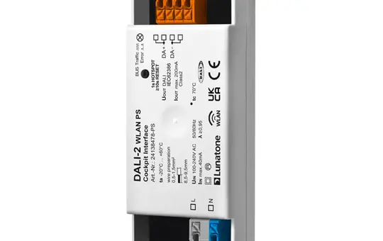 LUNATONE 24138478-PS DALI-2 WLAN Interface Ceiling installation, 200 mA