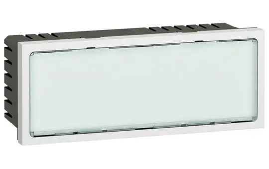 LEGRAND 078522 Signal lamp Mosaic with LED flat 2 modules | white