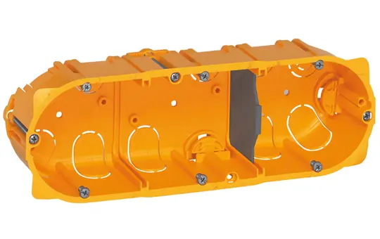 LEGRAND 080043 Boîte d'encastrement Batibox tripler | 40 mm