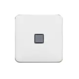 LEGRAND 776211 Control Rocker Creo 1-fold, large window, symbols | ultra white