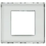 LEGRAND LND4802KR Cover Frame LivingLight 1-fold | crystal