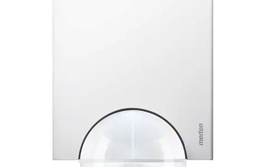MERTEN 632519 KNX Surface-Mounted Wall Motion Detector ARGUS 220° | polar white