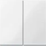 MERTEN 432519 Rocker System M 2-fold | polar white glossy