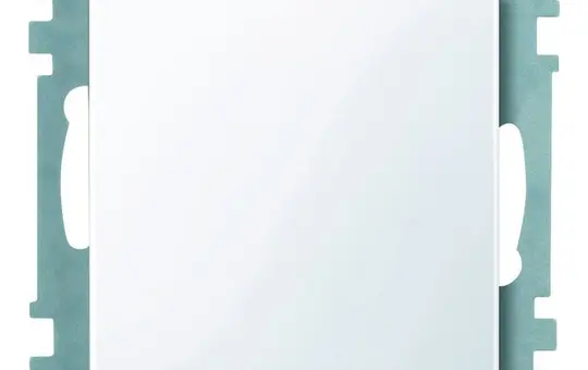 MERTEN 391625 Blind cover System M standard | active white glossy