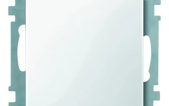 MERTEN 391619 Blind cover System M standard | polar white glossy