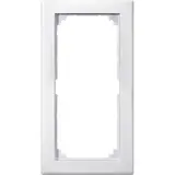 MERTEN 484819 Cadre de recouvrement M-Smart 2 plis sans nervure centrale | blanc polaire mat