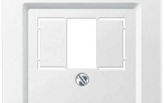 MERTEN 297919 Telephone Cover System M standard | polar white matt
