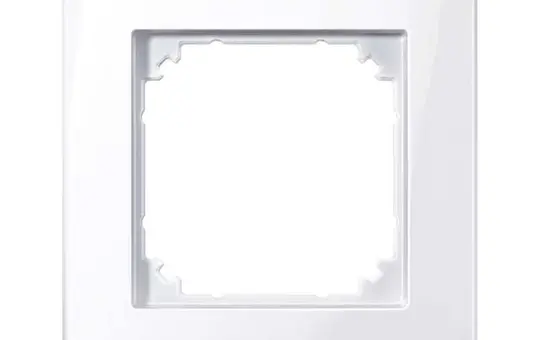 MERTEN 515125 Cover Frame M-Plan 1-fold | active white glossy