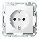 MERTEN MEG2300-0319 SCHUKO socket System M Touch protection | polar white glossy