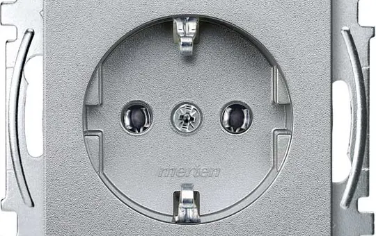 MERTEN MEG2301-0460 Prise SCHUKO Système M standard | aluminium