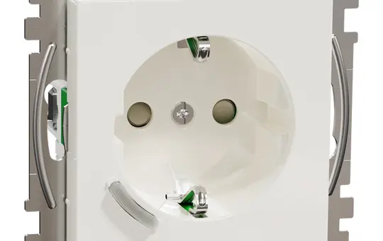 MERTEN MEG2380-0319 SCHUKO socket System M Wiser Connected | polar white glossy