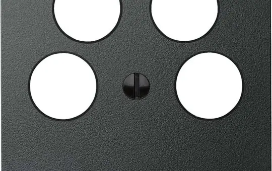 MERTEN 295314 Antenna Cover System M 4-fold | anthracite