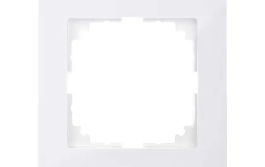 MERTEN MEG4010-3619 Cadre de finition M-Pure célibataire | blanc polaire
