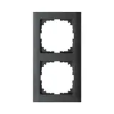 MERTEN MEG4020-3614 Cover Frame M-Pure 2-fold | anthracite
