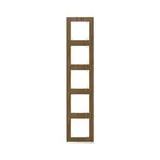 MERTEN MEG4050-3674 Cover Frame M-Pure 5-fold | oak/active white