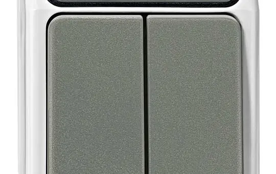 MERTEN MEG3115-8029 Rocker switch AQUASTAR Series switch | light gray