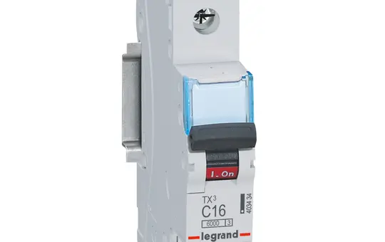 LEGRAND 403434 Disjoncteur unipolaire TX³ type C 16 A