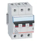 LEGRAND LS C16 3P 6KA TX³ Disjoncteur 3 pôles Type C 16 A