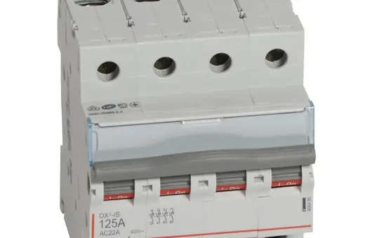 LEGRAND 406490 DX³ Interrupteur-sectionneur de charge 4 pôles, 125 A