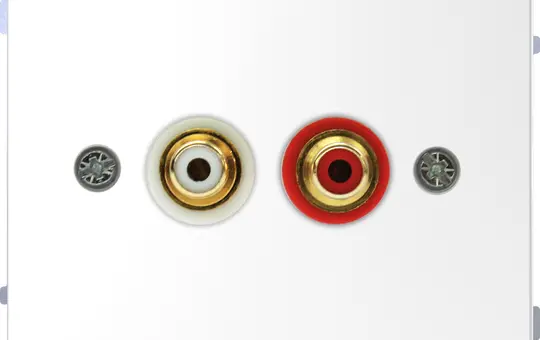 MERTEN MEG4350-6035 Audio Socket System Design lotus white