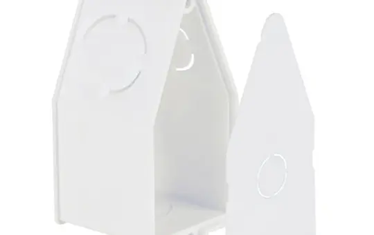 KAISER 1048-00 Boîte de connexion pour appliques murales et sorties de plafond standard