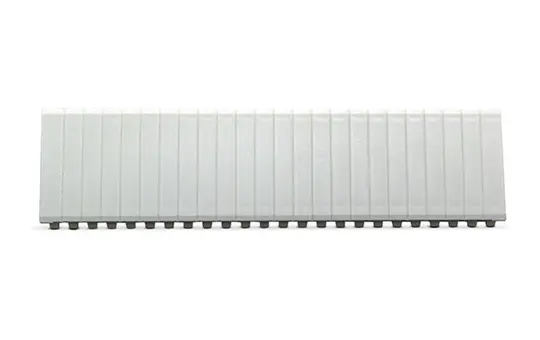 F-TRONIC 7290032 Bande de recouvrement pour rail DIN standard