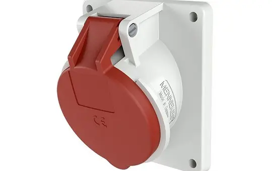 MENNEKES 3473 Surface-Mounted Socket TwinCONTACT IP44 16A, 5-pole, 20° tilt